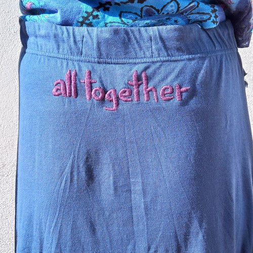 Desigual skirt used in blue colors