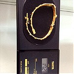  Βυζαντινού τύπου χρυσό βραχιόλι 18κ