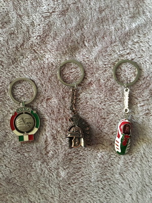 Μπρελόκ μεταχειρισμένα, πακέτο 3 από την Ιταλία σε άριστη κατάσταση