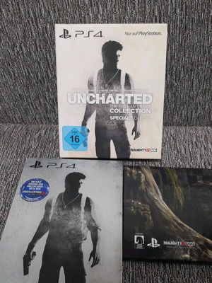 Uncharted Nathan Drake Collection Special Edition PS4 used, excellent condition