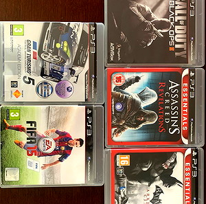 PS3 5 games