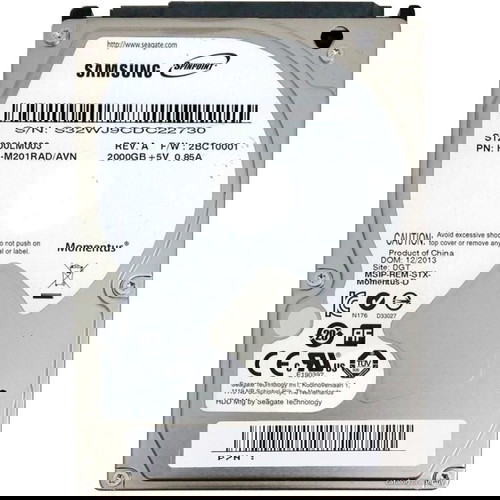 Seagate Spinpoint 2TB 2000GB M9T ST2000LM003 5400 RPM 32MB Cache SATA3 2.5" laptop HDD PS3 PS4