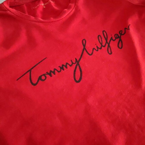 Tommy Hilfiger T-shirt red size M like new