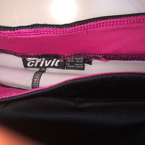 Women's sports leggings used, Crivit, multicolor, size S