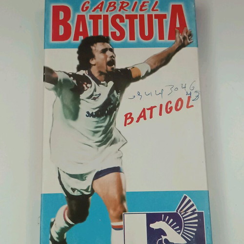 Batistuta video cassette used