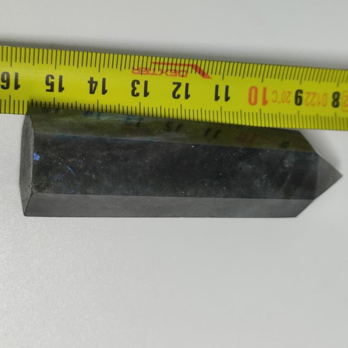 Natural Labradorite Crystal Obelisk 8cm 71gr like new