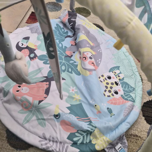 Skip Hop Tropical Paradise Activity Gym used with minor clasp defect