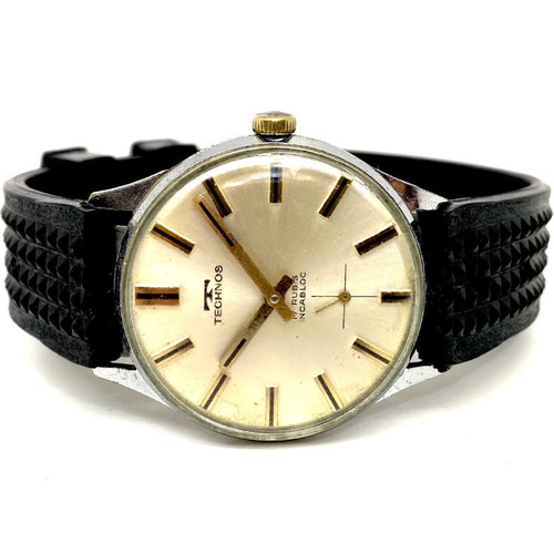 Technos vintage 1965 mechanical wristwatch used men's