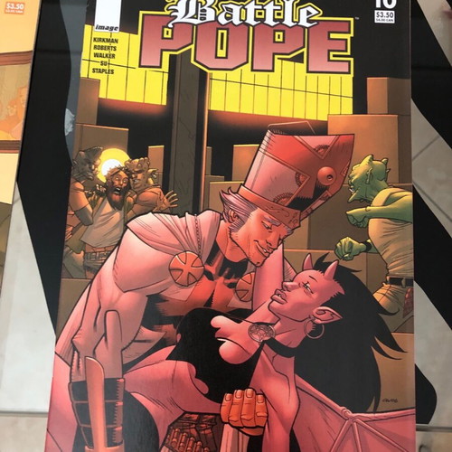 Battle Pope set of 10 comics #3-12 new 2005 Kirkman Image