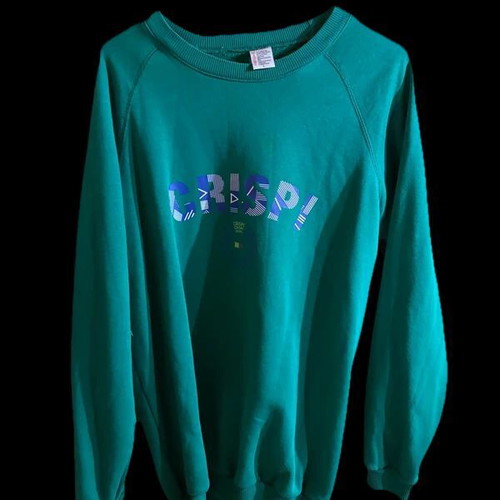 Crispi vintage sweatshirt green size L like new