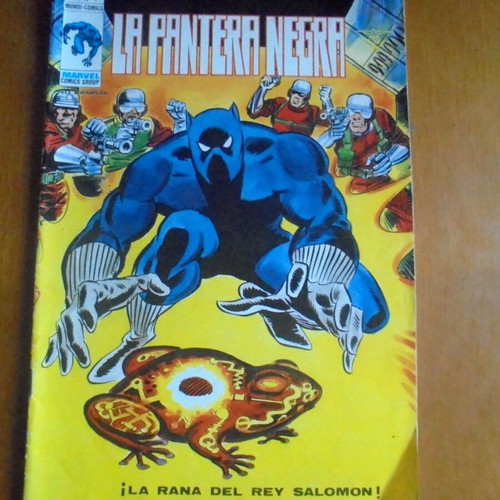 Black Panther #1 comic book used, rare Spanish edition