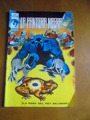 Black Panther #1 comic book used, rare Spanish edition
