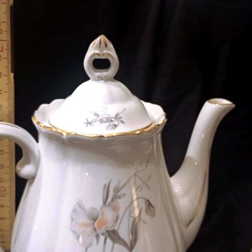 Haas & Czjzek 1792 vintage porcelain coffee set like new
