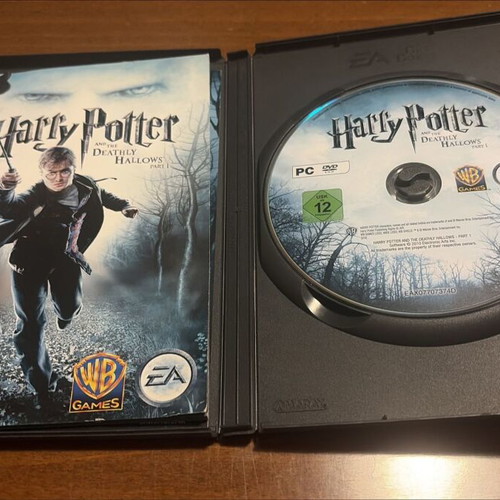 Harry Potter and the Deathly Hallows Part 1 PC DVD like new with manual