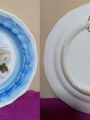 Διακοσμητικά πιάτα μεταχειρισμένα, σετ 4 τεμαχίων