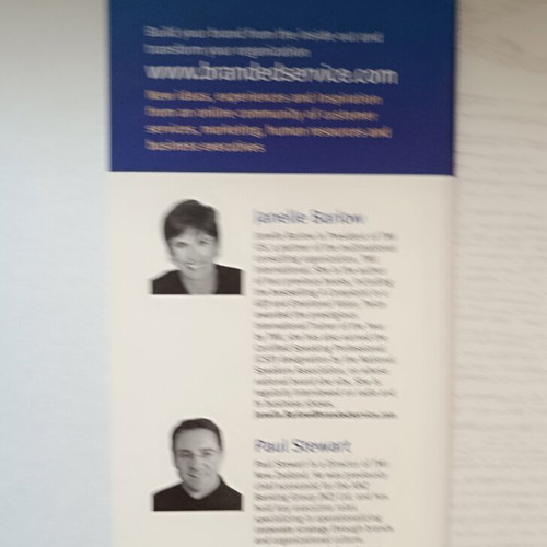 Branded Customer Service book used, by Janelle Barlow and Paul Stewart