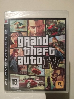Grand Theft Auto IV PS3 Playstation 3 2008 първо издание запечатано ново
