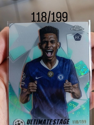 Estevao Willian Topps Ultimate Stage card 118/199 like new