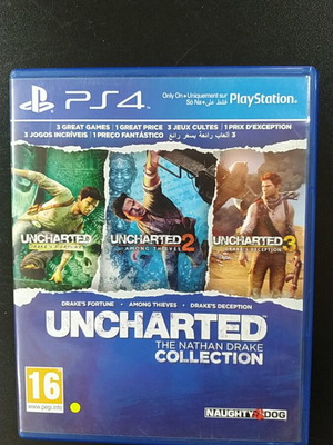 Uncharted 1, 2, 3 The Nathan Drake Collection PS4 game