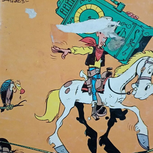 Lucky Luke comics used, pack of 7