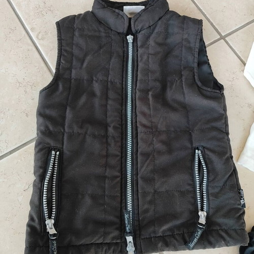 Children's Unisex Vintage Vest No.6 like new, black