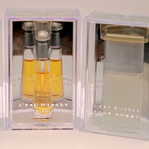 Miyake Collection μινιατούρες αρωμάτων καινούργιες, 1 για γυναίκες 2 για άντρες