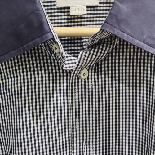 Diesel shirt XL used, two-tone checkered