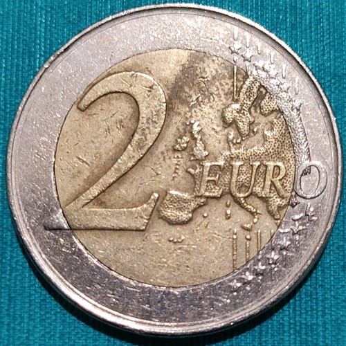 2 Euro Coin Slovakia used, year 2009
