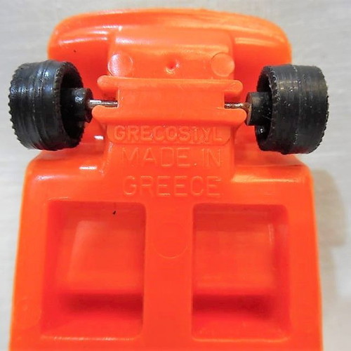 Grecostyl toy cars rare, pack of 7, 1980s