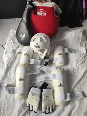 Daedo Taekwondo full protective gear set, size 0