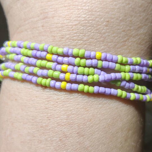 Colorful handmade bracelets 47cm length, new