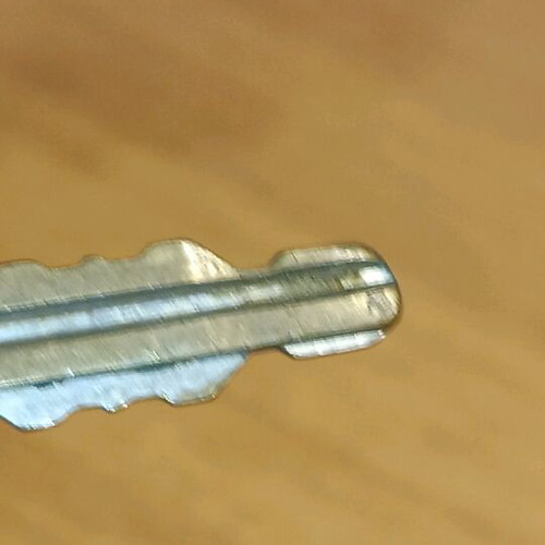 Vintage car key used