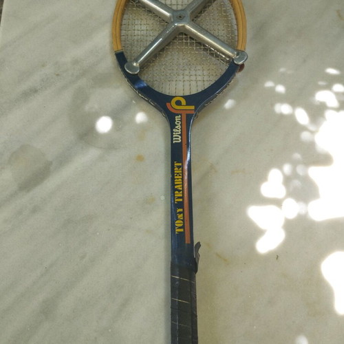 Wilson vintage tennis racket from the 70s used