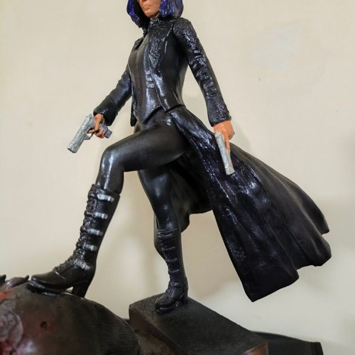 3D Printed Selene Underworld Figure used, hand painted statue