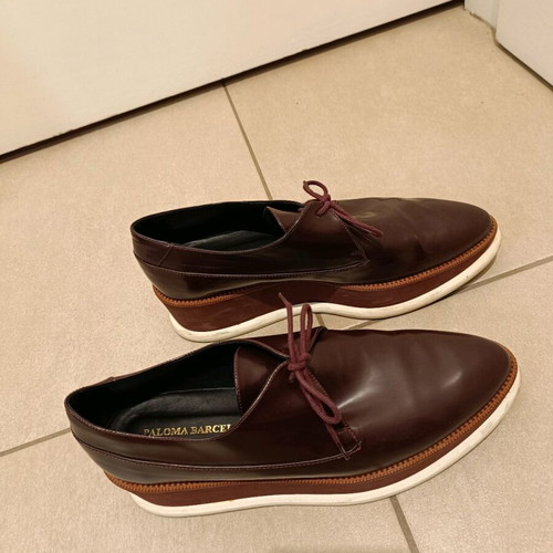 Paloma Barceló shoes like new, burgundy with unique design size 39