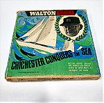  CHICHESTER CONQUERS THE SEA  8MM FILM REEL B&W SIR FRANCIS CHICHESTER CAPE HORN