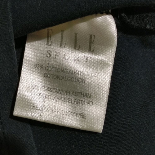 Elle women's cotton blouse like new, black