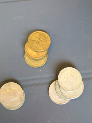 50 Cent Coins used, pack of 9, Greece