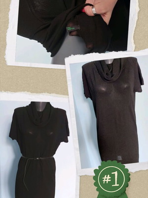 Benetton tunic dress like new, elastic, unisize
