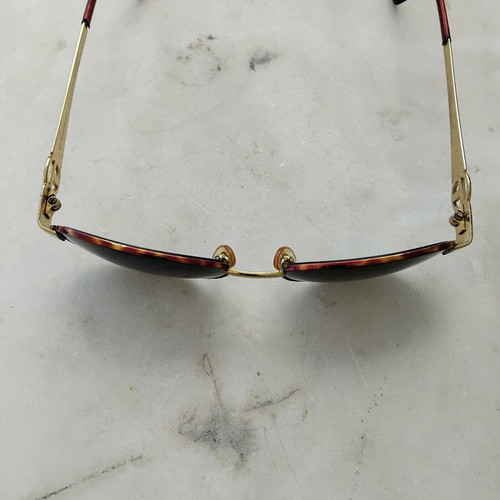 Sergio Tacchini sunglasses used, vintage, brown and gold