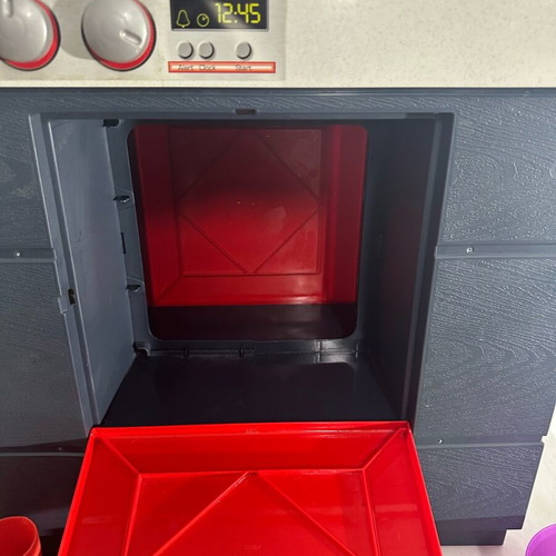Children's kitchen used with accessories