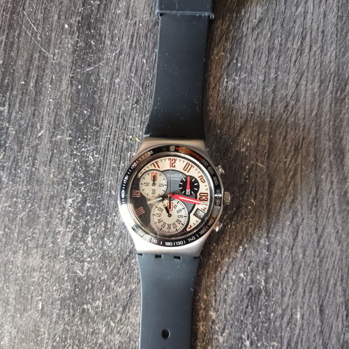 Swatch Irony Chrono Battlenight wristwatch