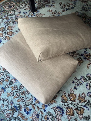Ikea sofa pillows used, washable