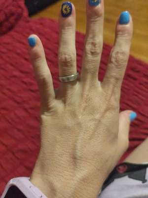 Ασημένια βέρα 925 μεταχειρισμένη, σε σχετικά καλή κατάσταση