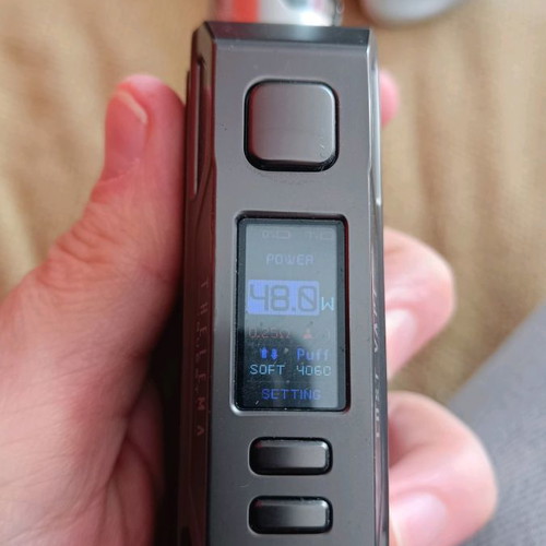 Vapefly Brunhilde 103 RTA atomizer and Thelema Quest 200W mod new