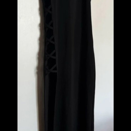 Luigi long dress with side slit, large, like new