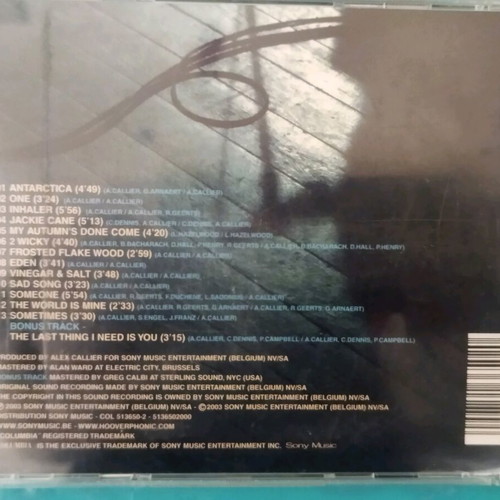 Cd Hoovering ηλεκτρονική μουσική σαν καινούργιο