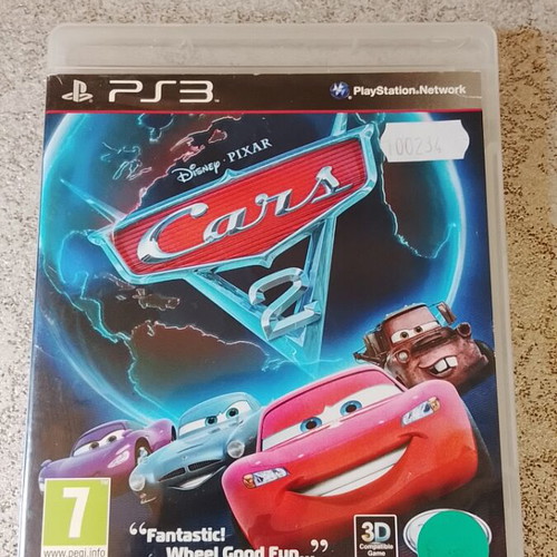 Cars 2 PS3 παιχνίδι σαν καινούργιο με βιβλιαράκι