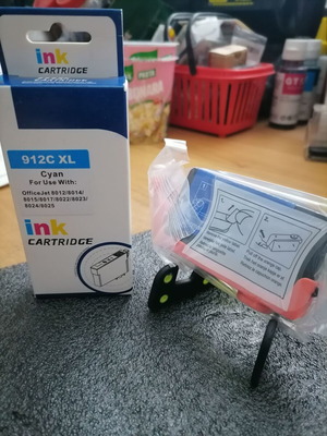 Compatible HP 912XL Cyan Ink Cartridge new