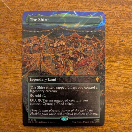 The Shire Surge Foil Magic the Gathering card new